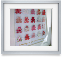Bears: A beautifully crafted, bespoke gift for a Teddy lover, christening or to celebrate a baby's first Christmas.
